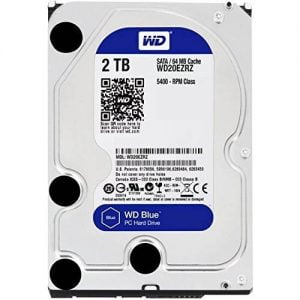 Western Digital WD20EZAZ Blue 2TB 256MB Cache 5400RPM Hard Drive