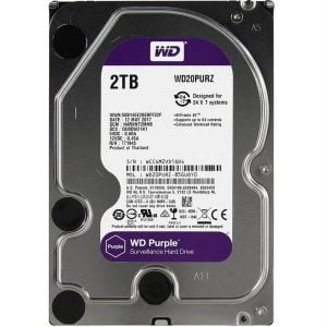 Western Digital Purple Surveillance 2TB 3.5-Inch SATA Internal Hard Drive