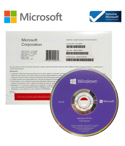 Microsoft Win Pro10 64