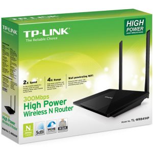 TP-Link 300Mbps High Power Wireless N Router  -  TL-WR841HP