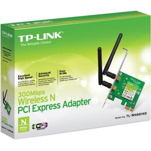 TP-Link 300Mbps Wireless N PCI Express Adapter - TL-WN881ND