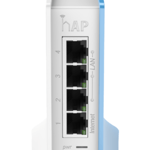 MikroTik hAP lite - 2.4GHz desktop tower case AP  (TC)