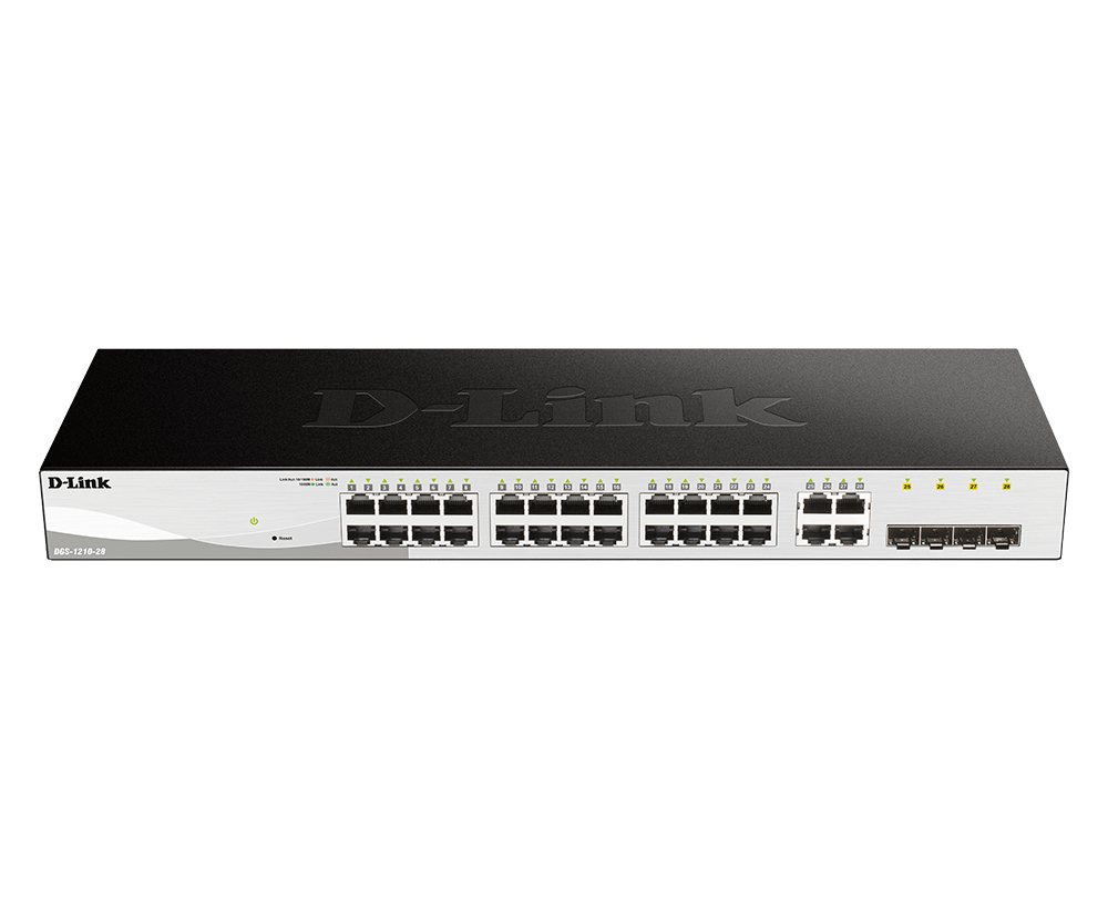 D-Link DGS-1210-28 24-P Gigabit Smart Switch