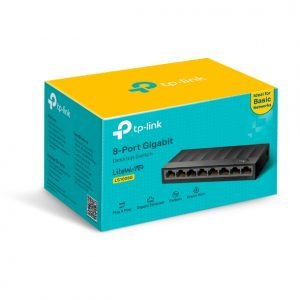 TP-Link 8-Port 10/1000Mbps Desktop Switch - TL-LS1008G