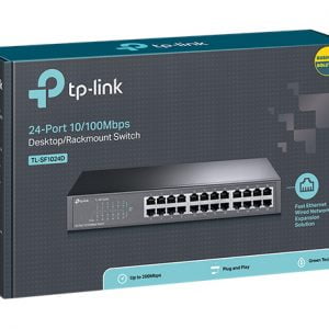 TP-Link 24-port 10/100Mbps Desktop/Rackmount Switch  - TL-SF1024D