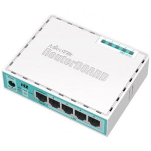 MikroTik hEX - Desktop Router with 5 Gb and 1 USB port