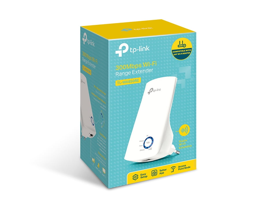 TP-Link TL-WA850RE 300Mbps Wireless N Wall Plugged Range Extender