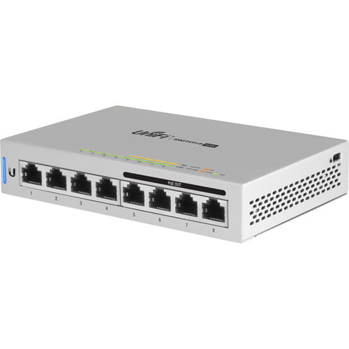 Ubiquiti UniFi Switch, 8-ports, 60W, with 4-ports PoE UB-US-8-60W