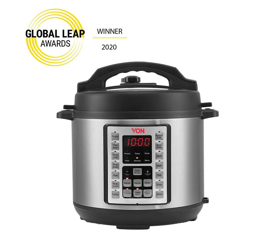 Von VSCP60MMX Pressure Cooker 1000W - 6L