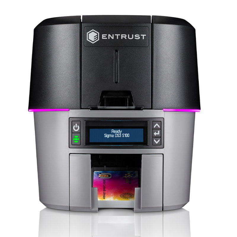 Entrust Sigma DS3 525302‑003 Dual‑Sided Direct‑to‑Card ID Card Printer