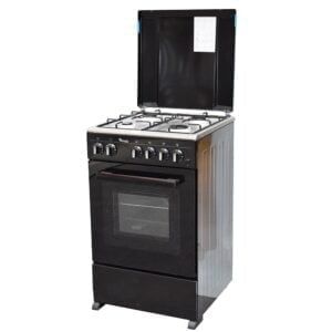 RAMTONS   GAS COOKER BLACK