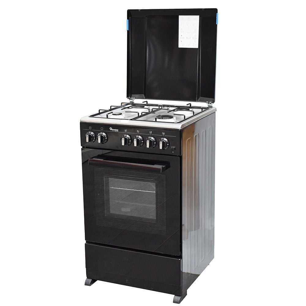 RAMTONS GAS COOKER BLACK