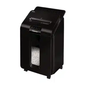 Fellowes AutoMax 100M 4629201 Mini‑Cut Paper Shredder