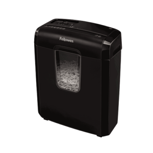 Fellowes Powershred 6C 4686701 Cross‑Cut Paper Shredder (P‑4)