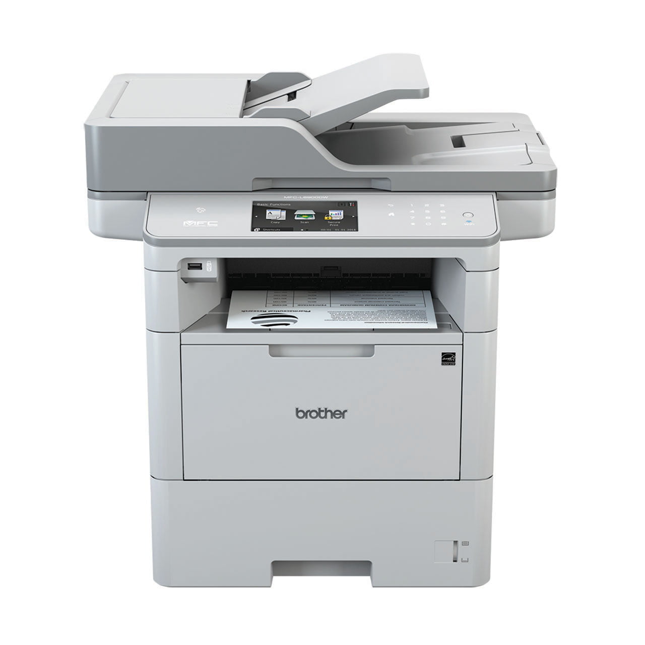 Brother MFC-L6900DW Enterprise Monochrome Laser All-in-One Printer
