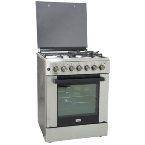 Mika 60cm MST6231E4BL Standing Cooker 3 Gas1