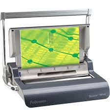 Fellowes Quasar 130 CRC‑52241 Wire Binding Machine