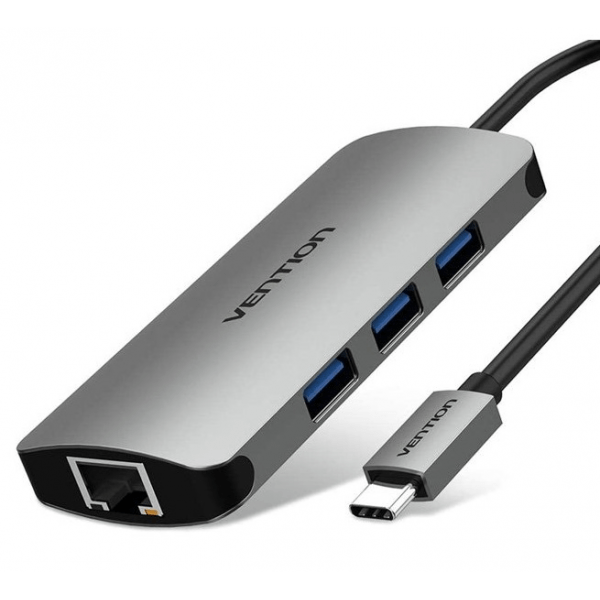 Vention USB-C 4-in-1 Docking Station
