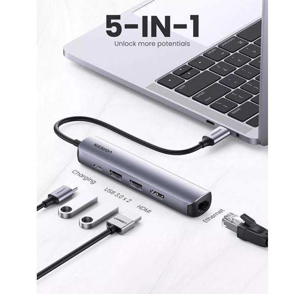 UGREEN USB-C Adapter 5 in 1 CM418
