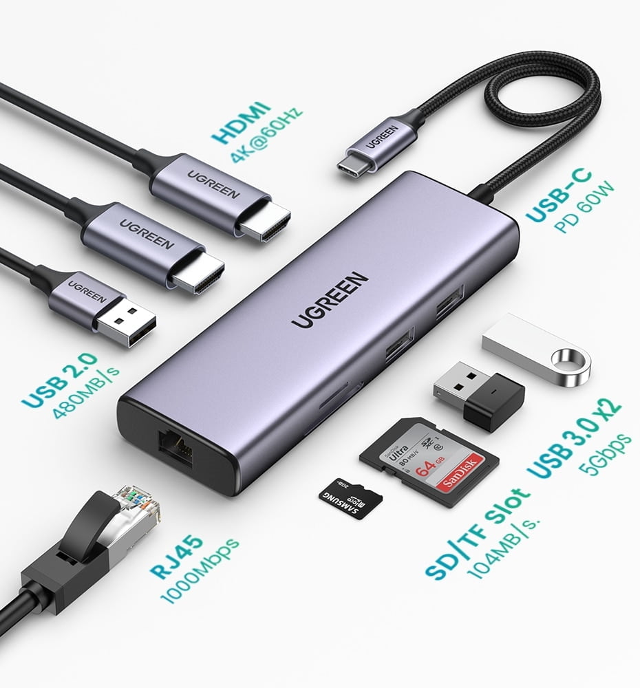 UGREEN CM490 9-in-1 USB-C Hub
