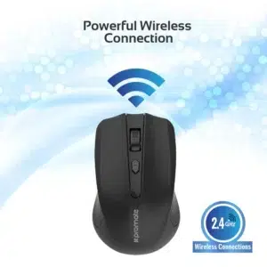 Promate 2200 DPI Ergonomic Wireless Optical Mouse
