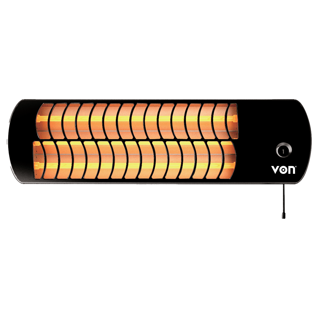 Von Hotpoint VSHJ18QK Quartz Wall Mountable Heater