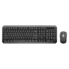 Promate Lightweight Keyboard & Mouse Combo with Ergonomic 5-Button Sculpted Mouse