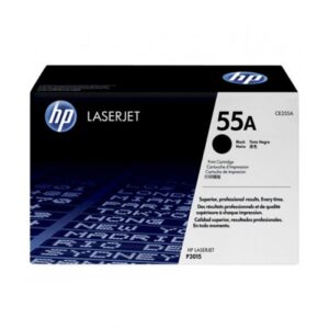 HP 55A Black Original LaserJet Toner Cartridge CE255A