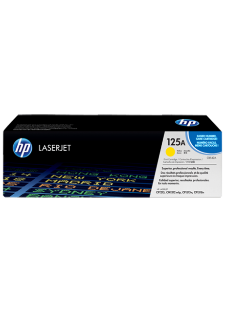 HP 125A Yellow Original LaserJet Toner Cartridge