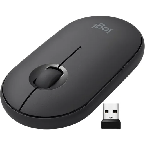 Logitech Pebble M350 Wireless Mouse (Graphite)