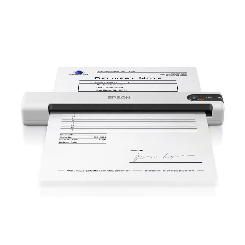 Portable Mobile USB Document Scanner, EPSON WorkForce DS-70 Portable Document Scanner