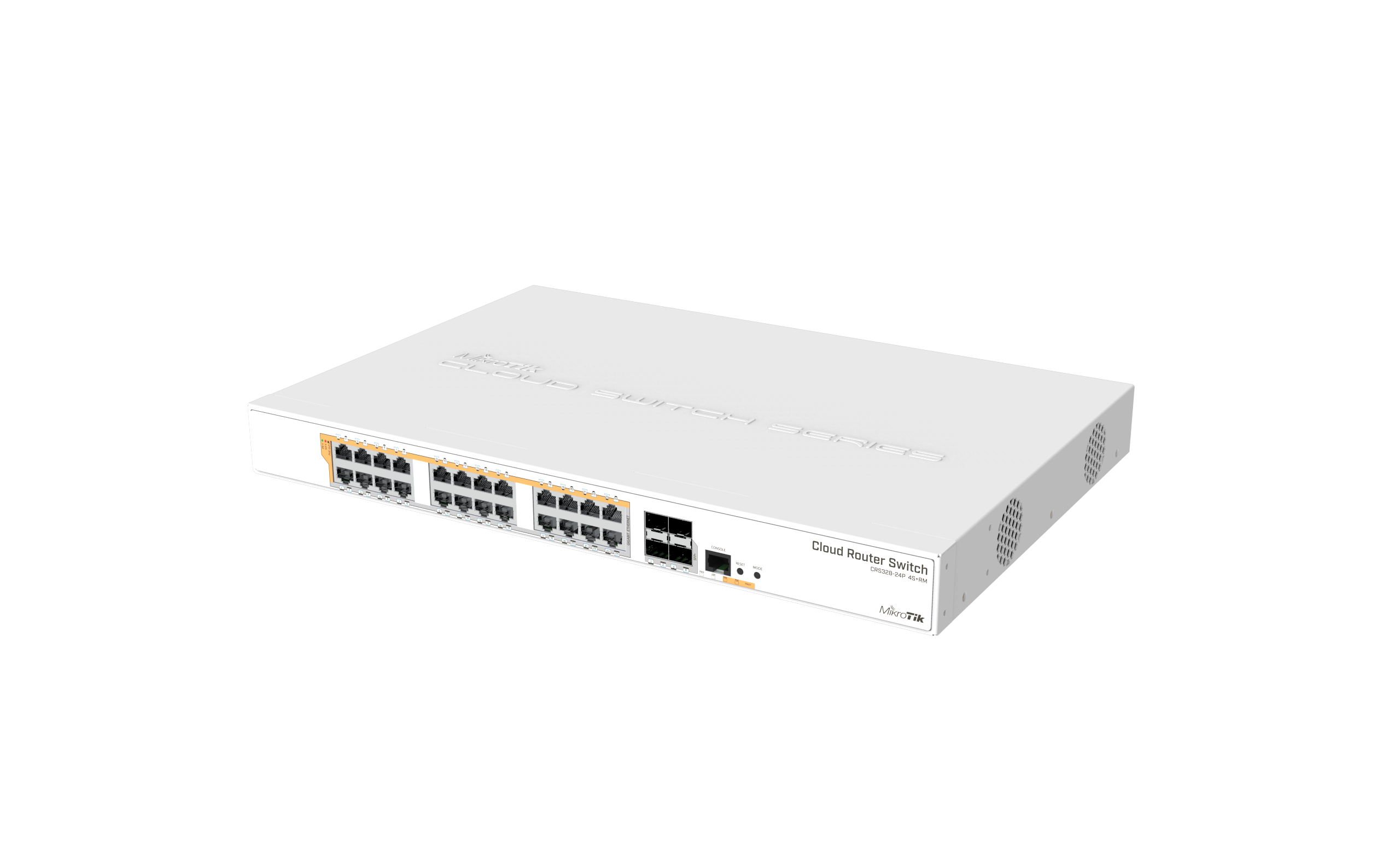 MikroTik (CRS328-24P-4S+RM) 24 Port Gigabit Ethernet Switch