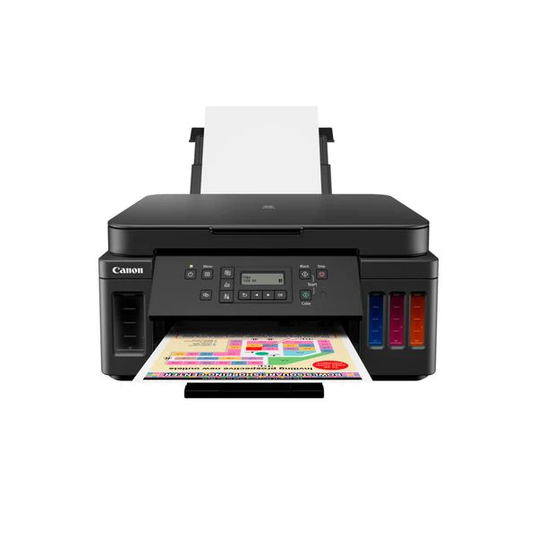 Canon PIXMA G6040 MegaTank All‑In‑One Inkjet Duplex Printer - Image 2