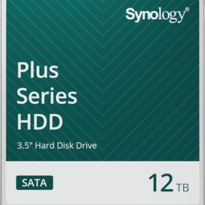 Synology HAT3310-12T 12TB SATA Hard Disk Drive Plus Series NAS