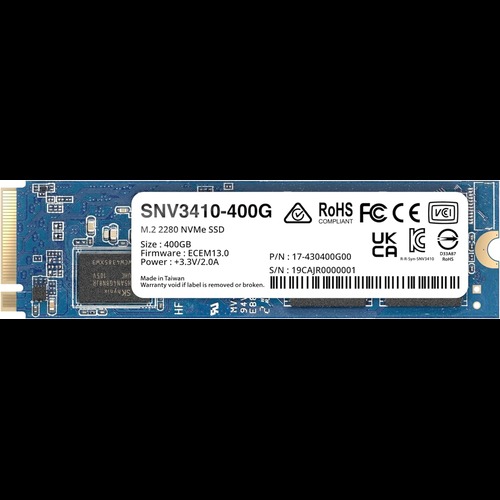 Synology SNV3410-400G 400GB NVMe M.2 2280 SSD