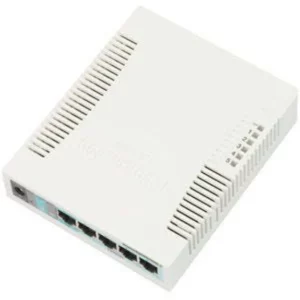 MIKROTIK CSS106-1G-4P-1S SOHO SWITCH POE 5XGB SFP SWOS