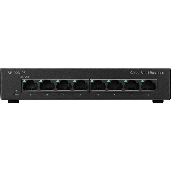 Cisco SF100D-08 8-Port Desktop 10/100 Switch