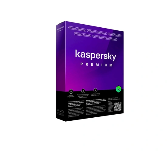 Kaspersky Premium 5 Devices 1 Year Total Security