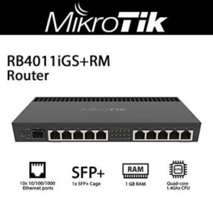 Mikrotik RB4011iGS+RM Router