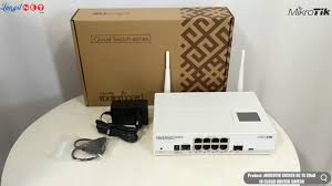 MikroTik Cloud Router Switch CRS109-8G-1S-2HnD-IN