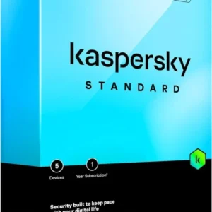 Kaspersky Standard Antivirus 5-User Security Software