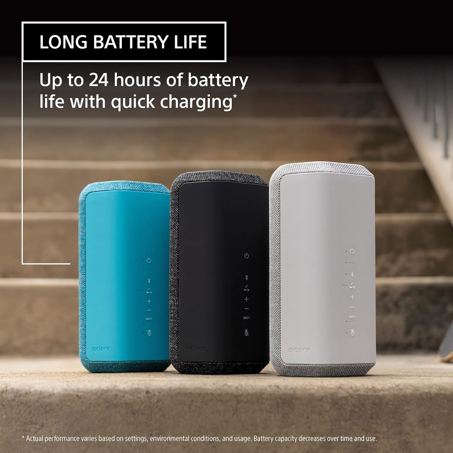 Sony SRS-XE300 Portable Bluetooth Speaker 2