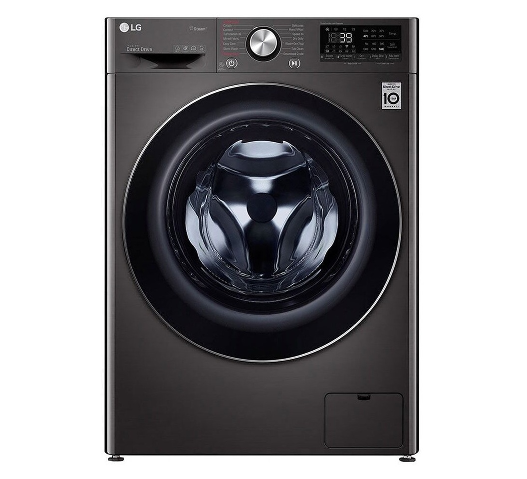 LG F4R5VGG2E 9/5KG Steam Technology Front Load Washer Dryer