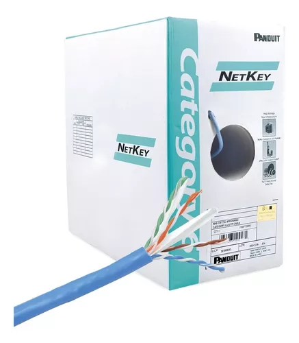 Panduit NUC6C04BU-FE UTP 24AWG 305m Cat6 Roll