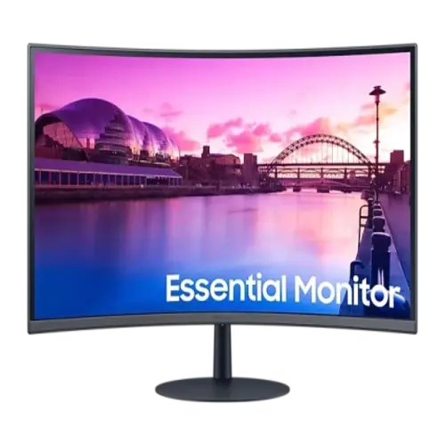Samsung 27-Inch Curved Monitor, Samsung 27" Curved Monitor with 1000R curvature
