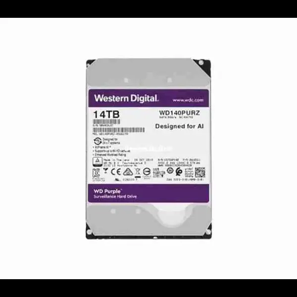 WD Purple WD140PURZ Purple Surveillance 14TB 512MB Hard Drive