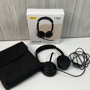 Jabra Evolve2 50 Wired/Bluetooth Stereo Headset With Active noise‑canceling mic, Microsoft Teams Certified, USB-A - 25089-999-999