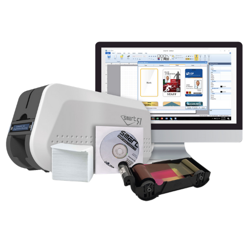 SMART-51D Dual-Sided Thermal ID Card Printer