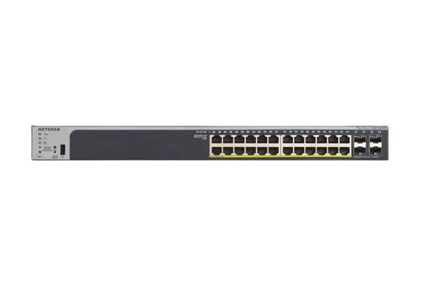 NETGEAR GS728TPP-300UKS 24-Port Gigabit Ethernet PoE+ Smart Switch 4 SFP Ports 380W Cloud Managed Network Switch - Image 4