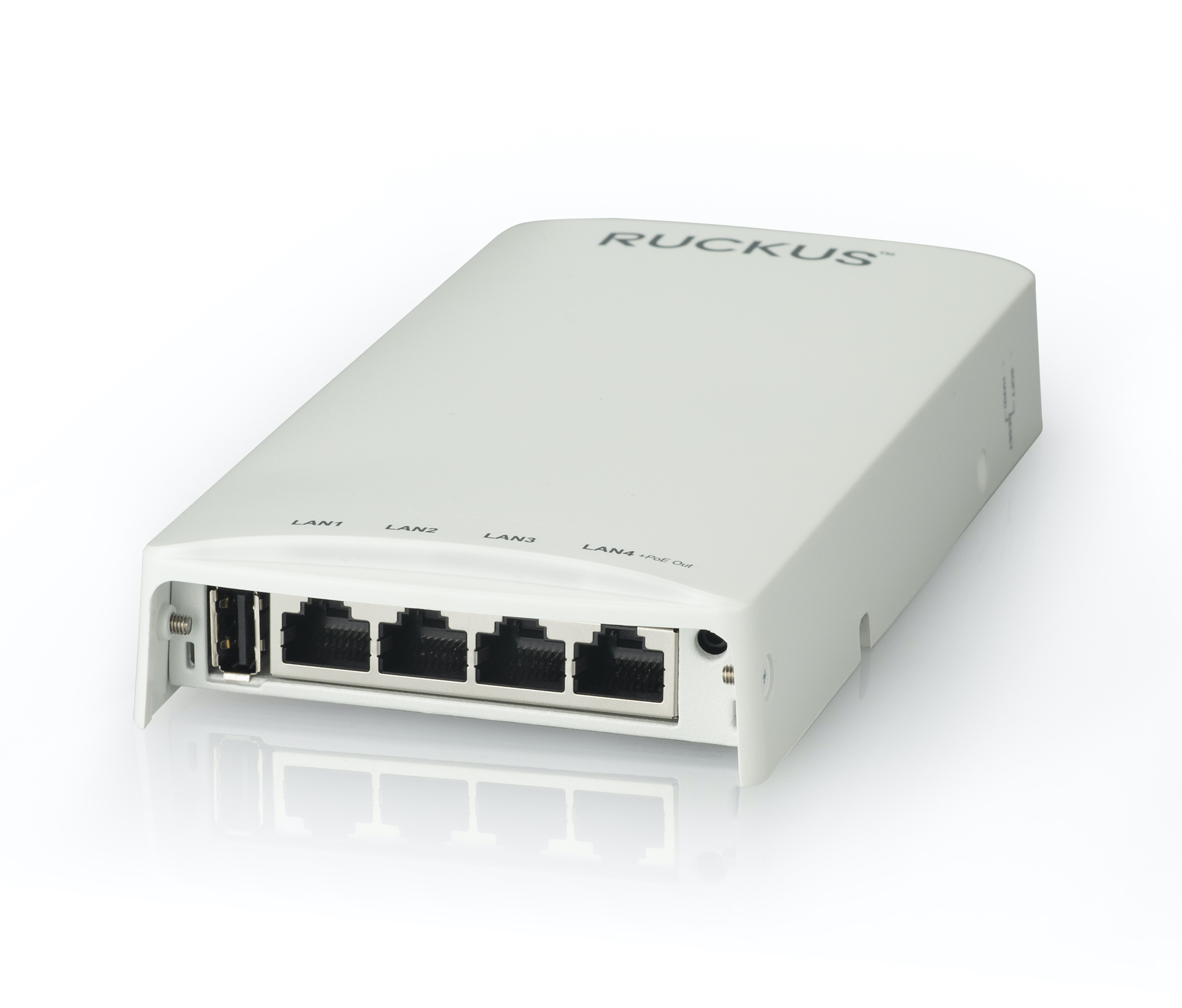 RUCKUS 9U1-H550-XX00 Unleashed H550 Wi-Fi 6 Dual-Band Wall Switch Access Point BeamFlex+ 5x Gigabit Ethernet PoE In/Out USB Wireless Access Point - Image 3